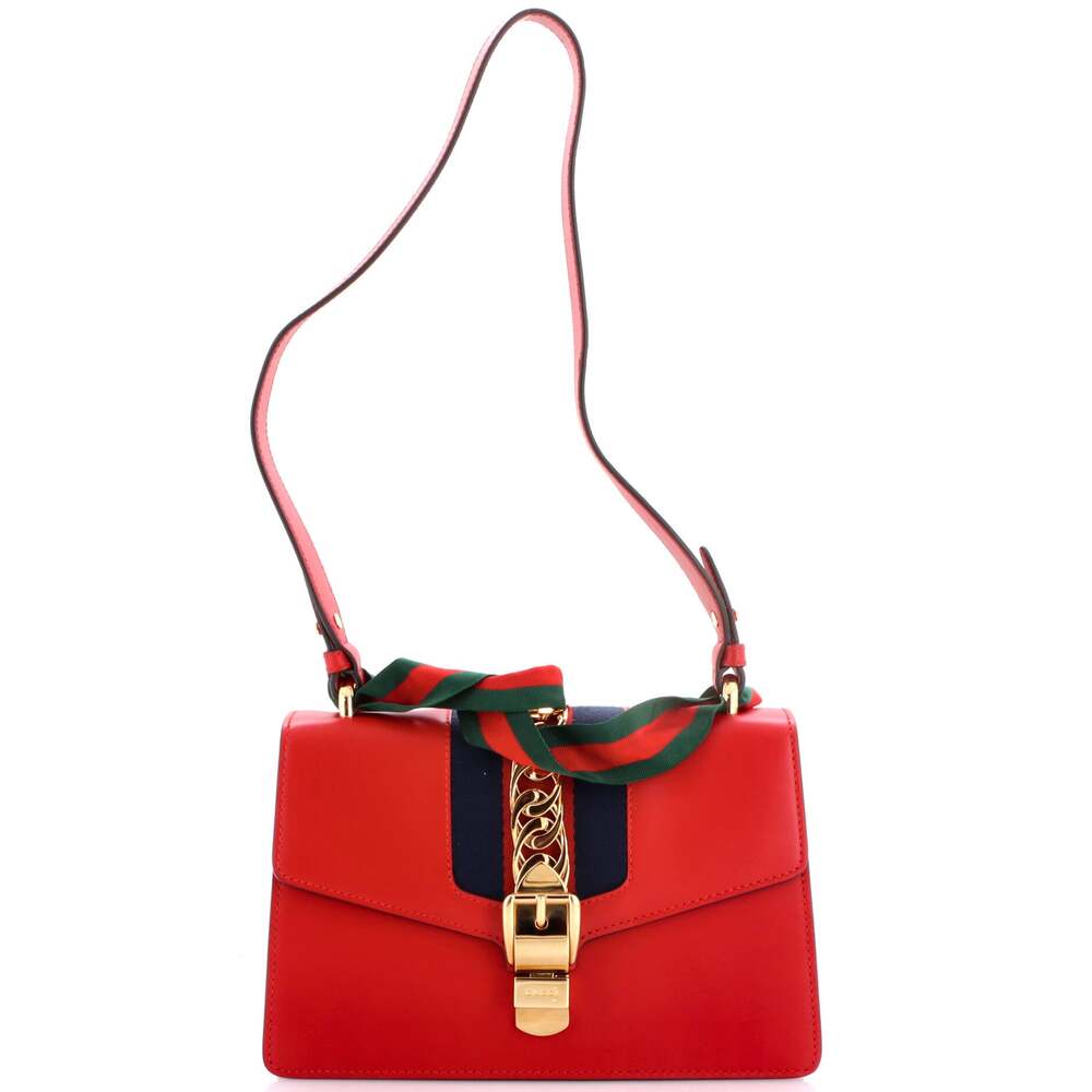 Gucci Sylvie Shoulder Bag Leather Small #316749G10B